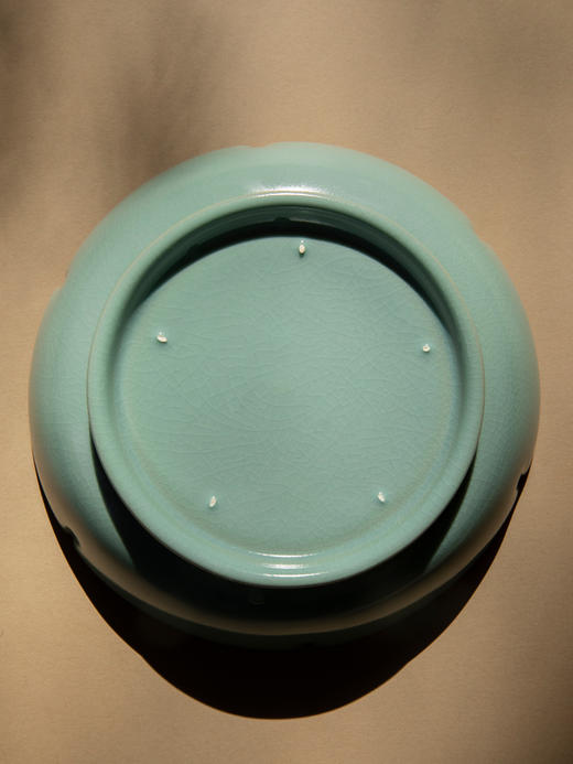 天青釉汝窑花口洗 商品图1