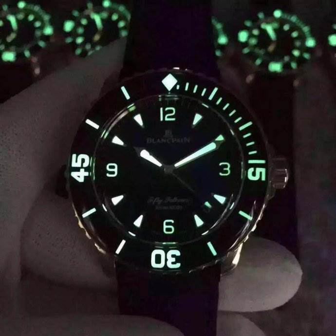 ZF厂宝珀五十寻5015玫瑰金版终极评测