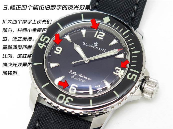 ZF厂宝珀五十噚系列5015-1130-52最新版评测