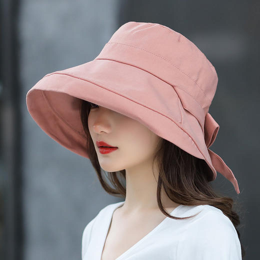 女蝴蝶结渔夫帽8735 商品图2