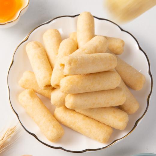 【咔滋咔滋停不下来！夹心酥脆米果卷能量棒休闲小零食】香甜酥脆美味，爽口滋味美味无穷，鲜香脆爽营养美味，米果卷咸蛋黄味糙米卷散装膨化儿童零食儿童营养品健康 商品图4