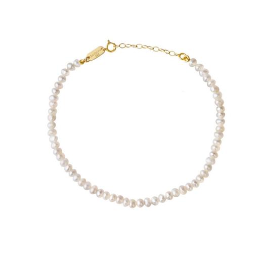 北京仓｜Barbóra-Moss-珍珠 脚链［希腊设计师] 商品图0