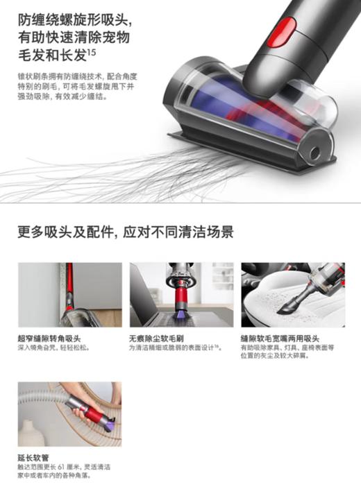 戴森 吸尘器V12 Detect Slim Totalclean extra 吸尘器 商品图2