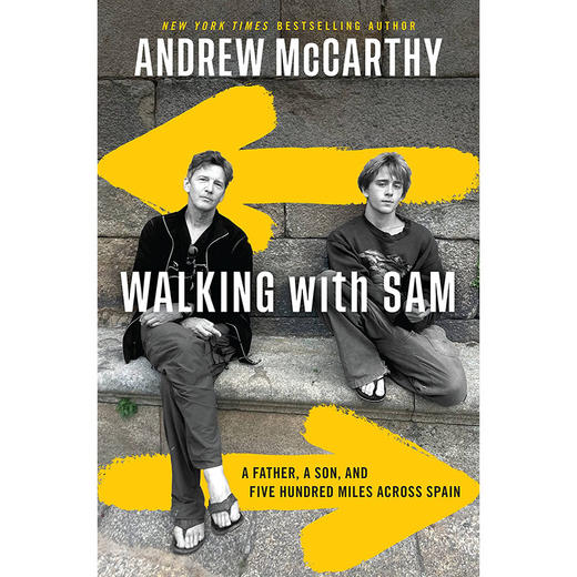 与山姆同行 父子穿行西班牙之旅 Andrew McCarthy 英文原版 Walking with Sam 商品图0