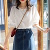 MOMMY KIKO 夏季新款短袖泡泡袖小衫-778 商品缩略图3