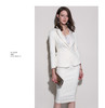 J8102411颈袖添香2024新款时尚白色西装套装休闲正式两穿 商品缩略图2