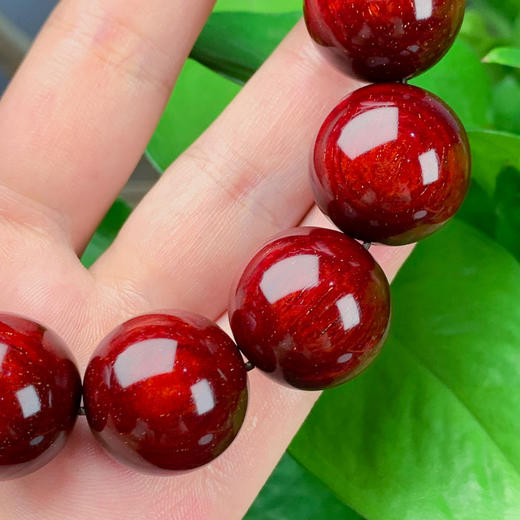 【青山特惠】2.0*12颗小叶紫檀，4.5星，带金星t15 商品图3