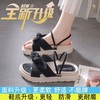升级款【仙女风~小众厚底拖鞋】网红新款爆款，舒适不磨脚，凉鞋女夏，平底仙女风，罗马厚底两穿凉拖-QQ 商品缩略图7