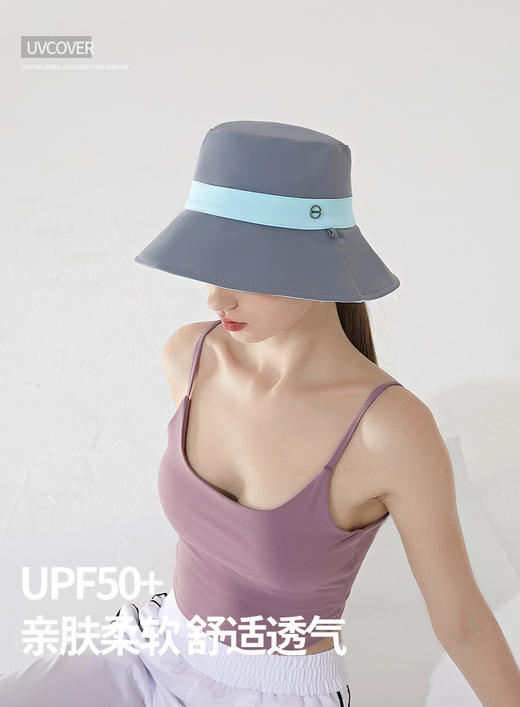 日系拼色渔夫帽 商品图1