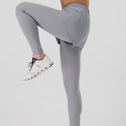 【3~5天发货】跃牌【美度空间】系列 Nuls裸感系列假两件瑜伽裤防走光口袋高腰提臀运动紧身裤CK1503 商品图3