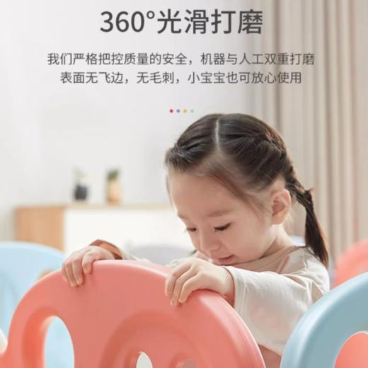 【下单送送海洋球+收纳筐】曼龙婴儿游戏围栏儿童室内宝宝爬行垫地上防护栅栏幼儿园家用安全 商品图1