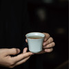【丰子汝窑】【高圆方杯2入】茶杯手工开片主人杯陶瓷汝瓷单杯子个人品茗杯功夫茶具 商品缩略图3