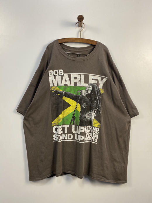 雷鬼教父 鲍勃·马利（Bob Marley) 短袖T恤 _SST(4XL) 商品图1