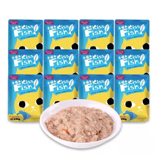【7044】麦富迪猫咪亲嘴鱼零食包海洋鱼牛磺酸口味85g*12/盒 商品图1