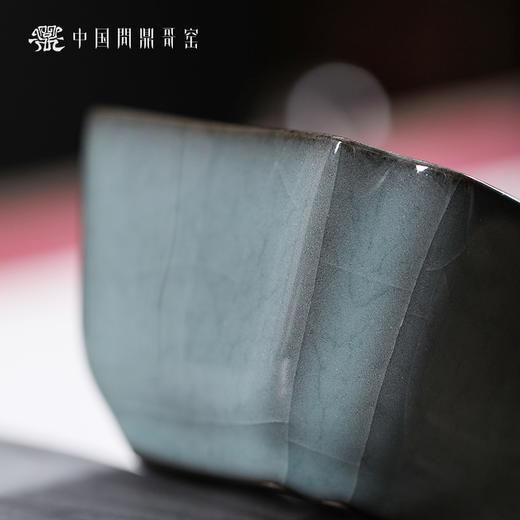 问鼎哥窑宋纹四方杯（缺货） 商品图2