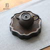 缘石台/君子系列/墨梅 手编铜+玉檀砚  干泡台储水小茶盘壶承 商品缩略图2