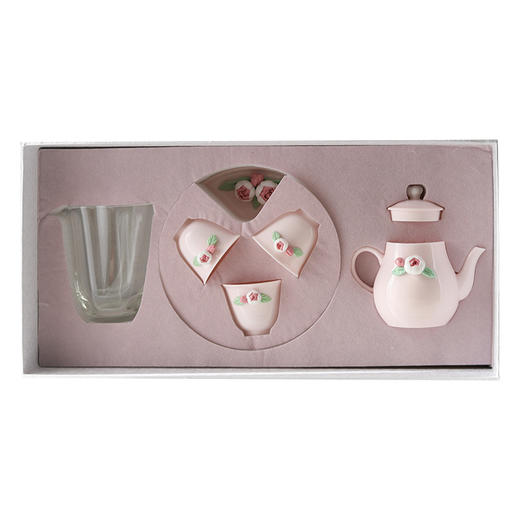 黛熹芳华捏花茶具套装 商品图4