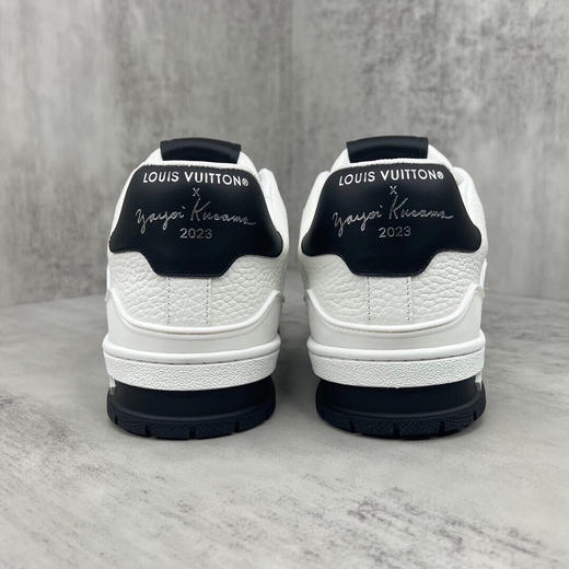 夏季特惠💰770 LV驴牌 Trainer 草间弥生联名 低帮休闲板鞋 商品图4