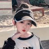 黛唯梵  儿童防晒帽女童夏季防紫外线扎马尾遮阳帽洋气男孩空顶户外太阳帽 商品缩略图6
