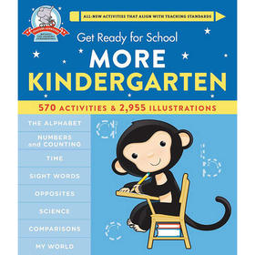 入学准备 幼儿园早教 英文原版 Get Ready for School: More Kindergarten