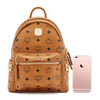 MCM Stark系列迷你咖色双肩背包 MMK6SVE41CO 商品缩略图1