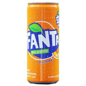 芬达碳酸饮料菠萝250ml환타 오렌지