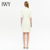 IWY/杏色时尚西装连衣裙夏季新款气质简约高级感中长裙Q13209 商品缩略图4