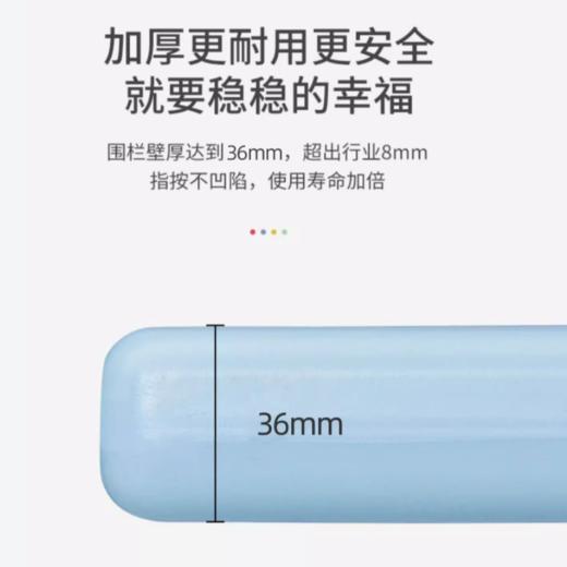 【下单送送海洋球+收纳筐】曼龙婴儿游戏围栏儿童室内宝宝爬行垫地上防护栅栏幼儿园家用安全 商品图2