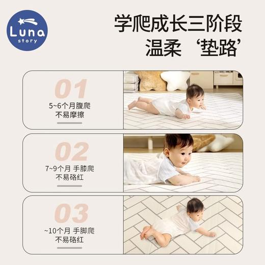 lunastory宝宝爬行垫可折叠xpe爬爬垫加厚婴儿客厅家用儿童地垫子 商品图2
