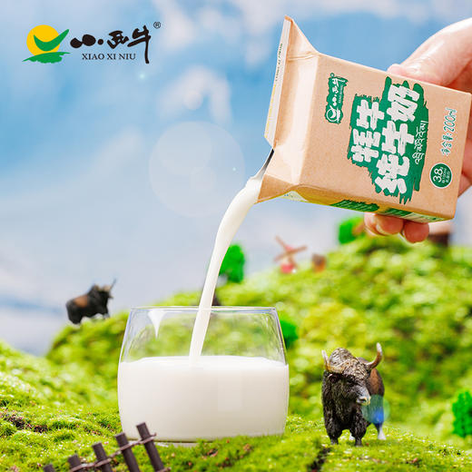 【光明&小西牛】牦牛高钙纯牛奶儿童学生孕妇营养早餐奶200ml*12盒整箱 商品图9