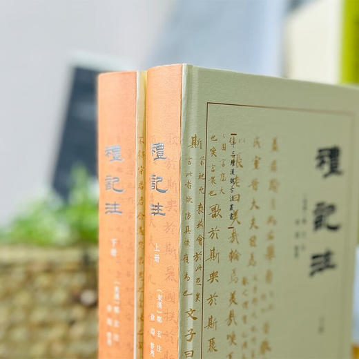 礼记注(全二册)（十三经汉魏古注丛书）(繁体横排)  (东汉)郑玄 注 徐渊 整理 商务印书馆 商品图2