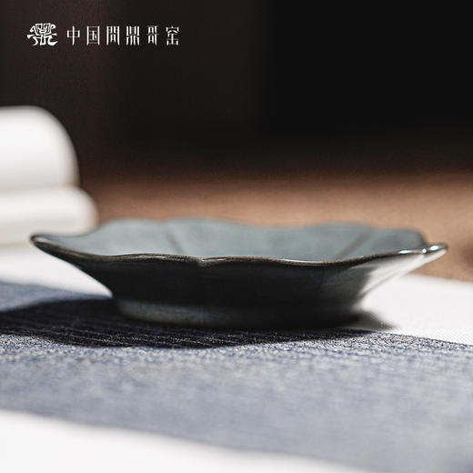 问鼎哥窑宋纹系列楚葵壶承（缺货） 商品图1