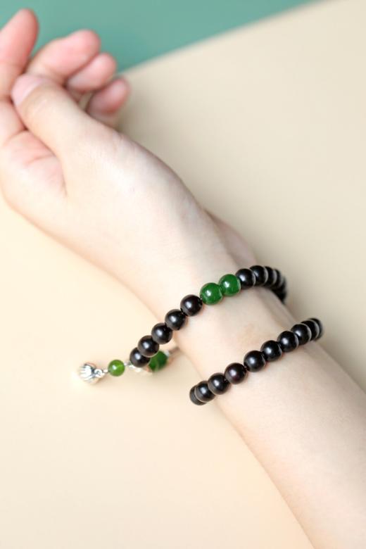 【青山特惠】小叶紫檀 欣渝 8mm 原创手串 y53 商品图8