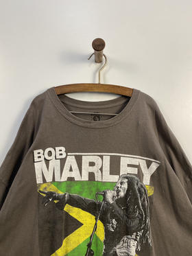 雷鬼教父 鲍勃·马利（Bob Marley) 短袖T恤 _SST(4XL)