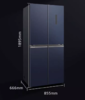 西门子冰箱BCD-500(KC565683EC)超薄嵌入式风冷无霜智能变频 商品缩略图6