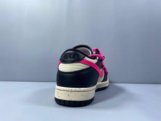 夏季特惠💰470 Nk Dunk Low Multi-Colon Swoosh 活力三勾低帮板鞋 黑白紫 商品图3