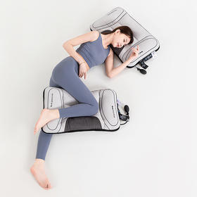 自然醒热艾1号-颈椎深养气垫枕颈椎枕头护颈椎助睡眠睡觉专用艾草热敷牵引修复反弓劲椎可调节枕头LFS