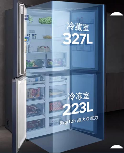 西门子冰箱BCD-500(KC565683EC)超薄嵌入式风冷无霜智能变频 商品图2