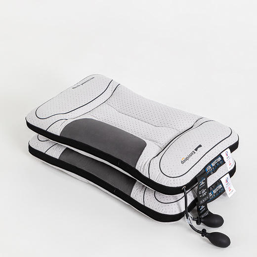 自然醒热艾1号-颈椎深养气垫枕颈椎枕头护颈椎助睡眠睡觉专用艾草热敷牵引修复反弓劲椎可调节枕头LFS 商品图14