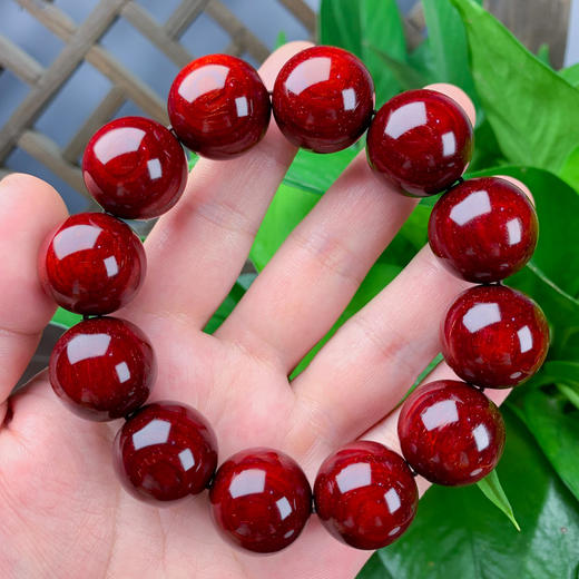 【青山特惠】2.0*12颗小叶紫檀，4.5星，带金星t15 商品图5