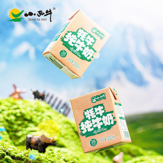 【光明&小西牛】牦牛高钙纯牛奶儿童学生孕妇营养早餐奶200ml*12盒整箱 商品图13