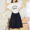 马登（Maden） 日系休闲半身裙百搭显瘦松紧高腰A字半裙工装女 商品缩略图2