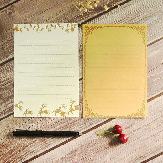 【福利】复古牛皮信纸情书稿纸告白信笺手写学生ins少女可爱日系简约告白 商品图3