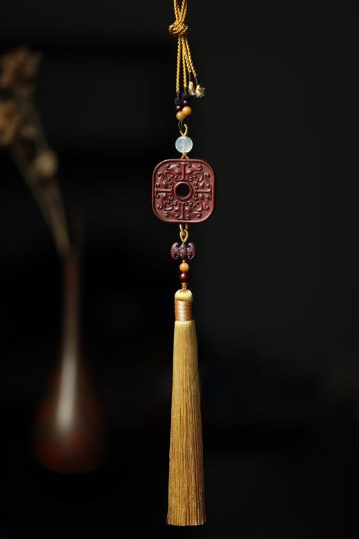 【青山特惠】小叶紫檀 招财进福  车挂 s7 商品图1