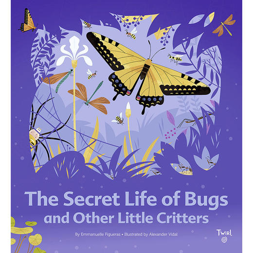 虫子的秘密生活 儿童科普启蒙绘本 英文原版 Secret Life of Bugs 商品图0