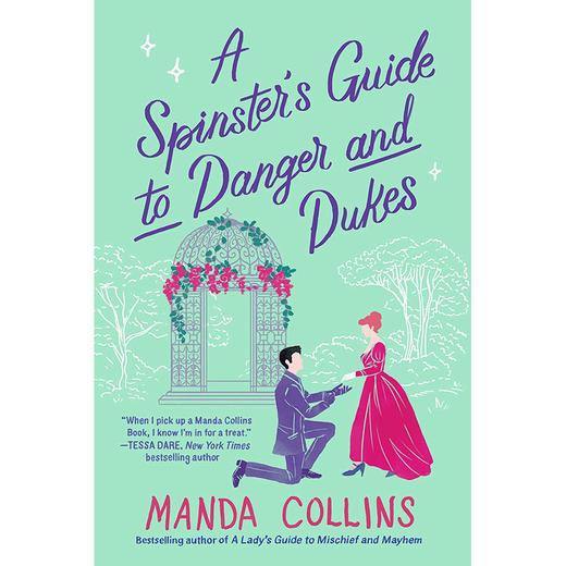 A Spinster's Guide to Danger and Dukes 英文原版 外国文学小说 Manda Collins 商品图0