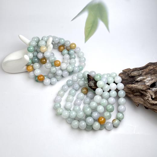 翡翠单圈手串-多样珠 商品图0