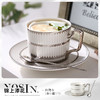 【8折特惠，仅1件，无货退款】诺轩家用陶瓷铂金法式咖啡杯子小众精致高级感咖啡杯碟套装 商品缩略图5