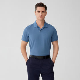 【男士纯棉衬衫T恤】23年春夏新品男士100%棉短袖商务休闲上衣