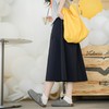 马登（Maden） 日系休闲半身裙百搭显瘦松紧高腰A字半裙工装女 商品缩略图3